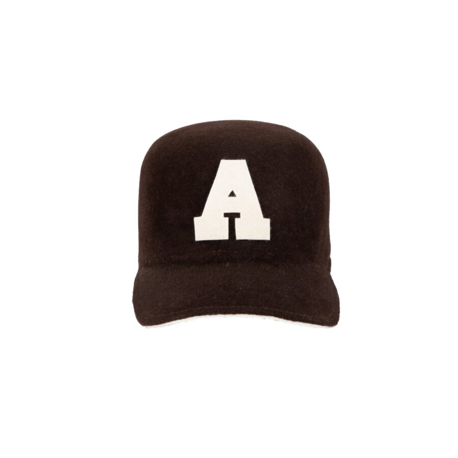 Modern Camel Felt Structured Cap
