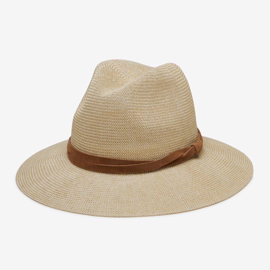 Nola Straw Panama Hat with Natural Finish